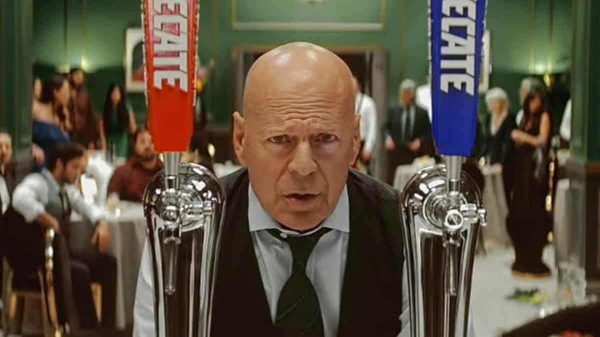 Bruce Willis de hereo de peliculas de accion a guardian del sabor. Foto cortesia Rock The Agency